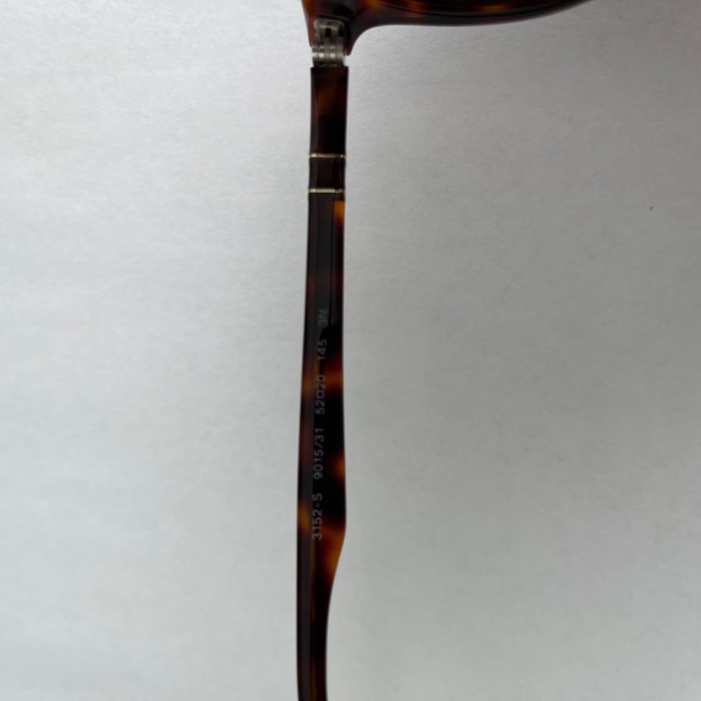 Brand New - Persol PO3152S  52mm Dark Tortoise / Grey Lenses New Sunglasses - Picture 12 of 13